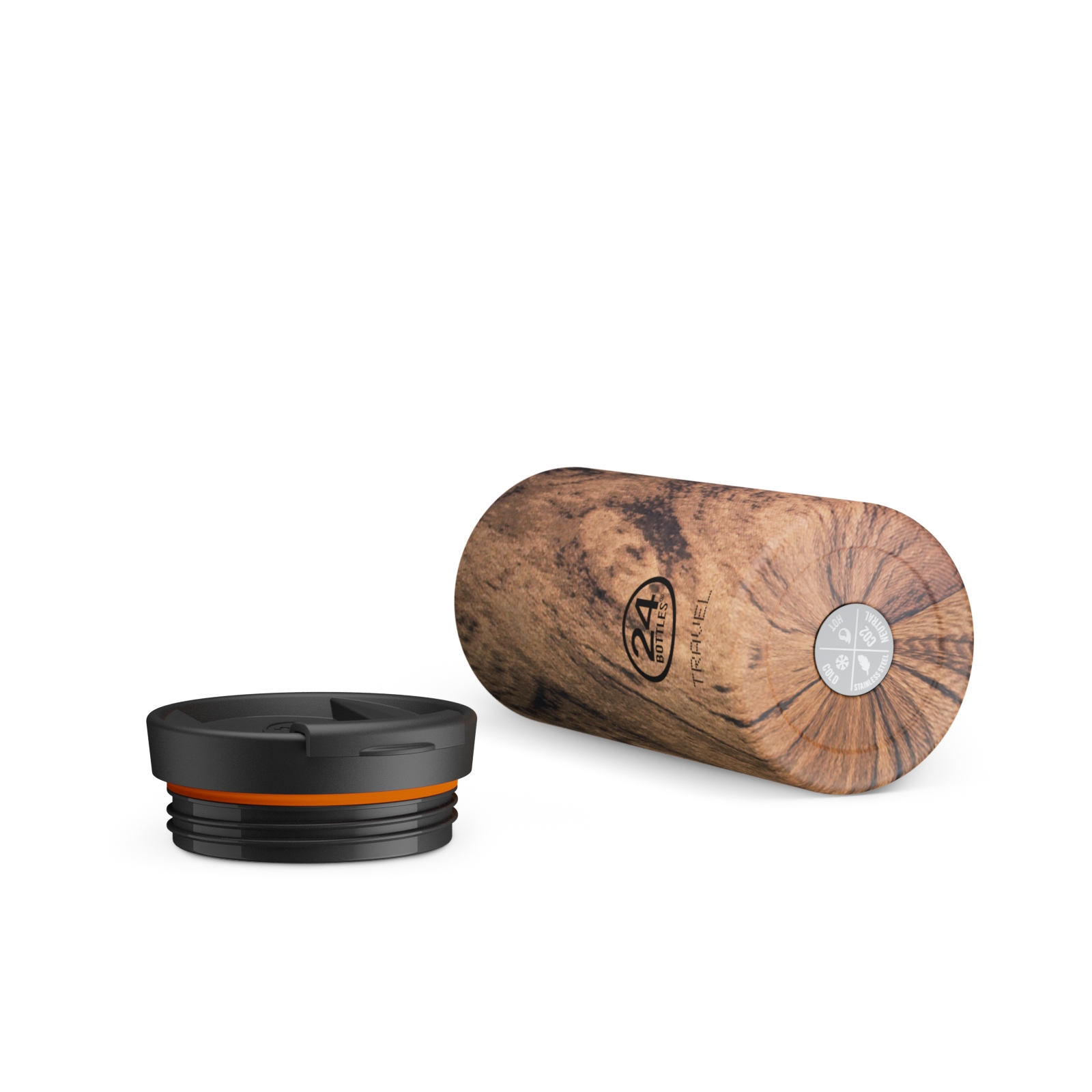 Travel Tumbler Sequoia Wood - 600 ml