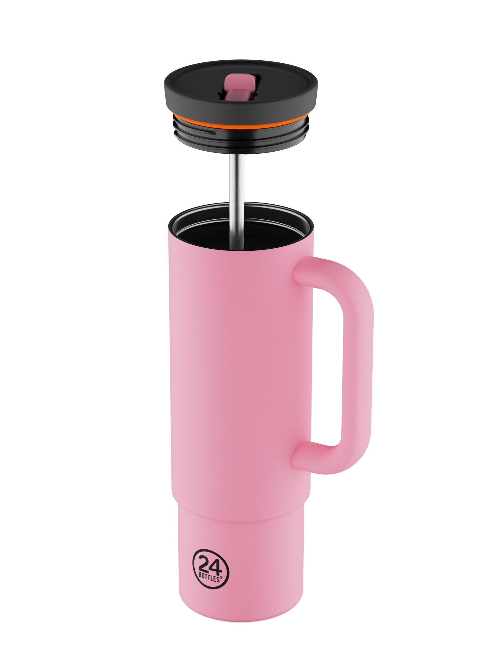 Straw Cup Flamingo - 800 ml
