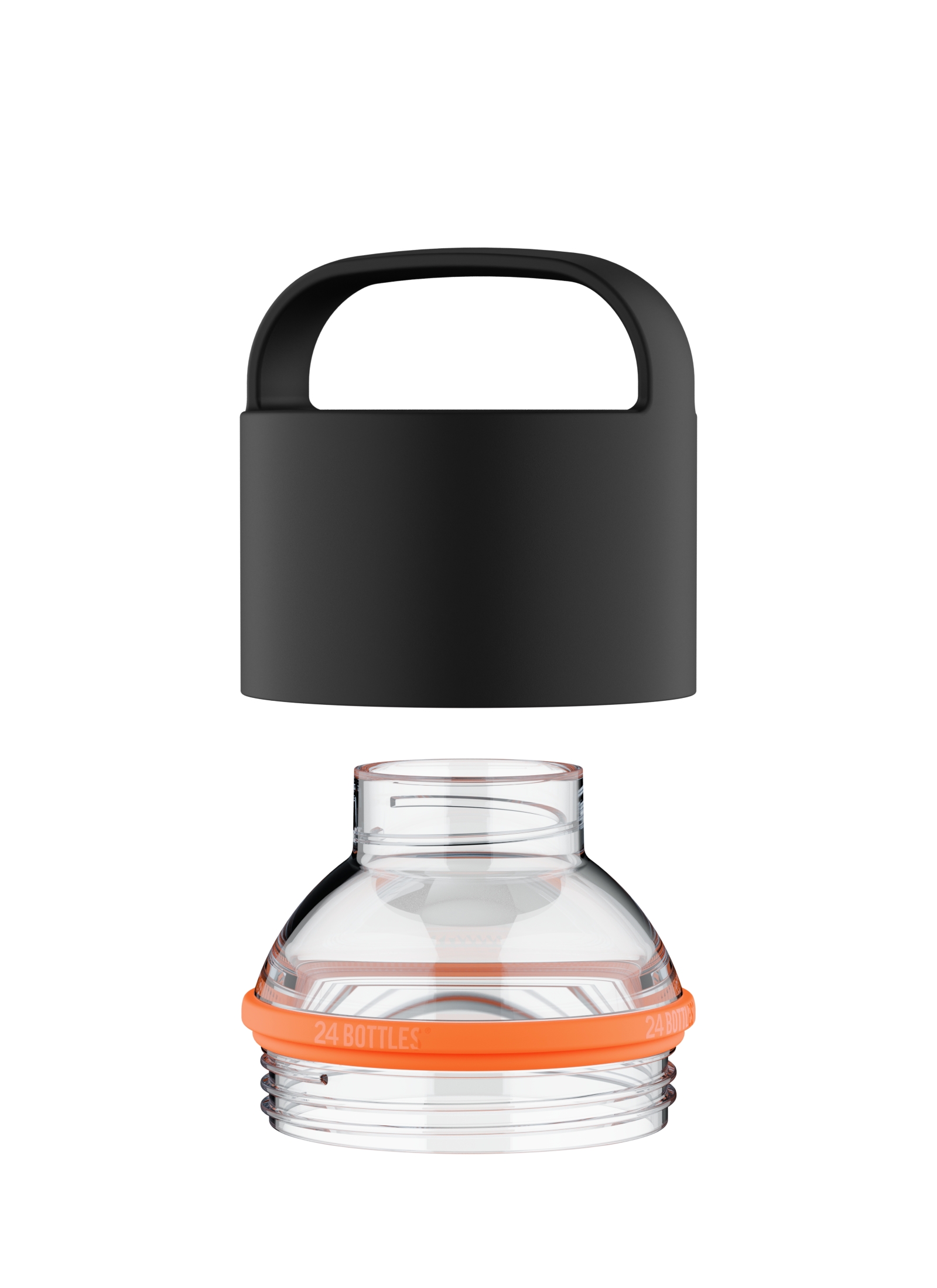Accessories Spin Bottle Lid and Clear Mouth