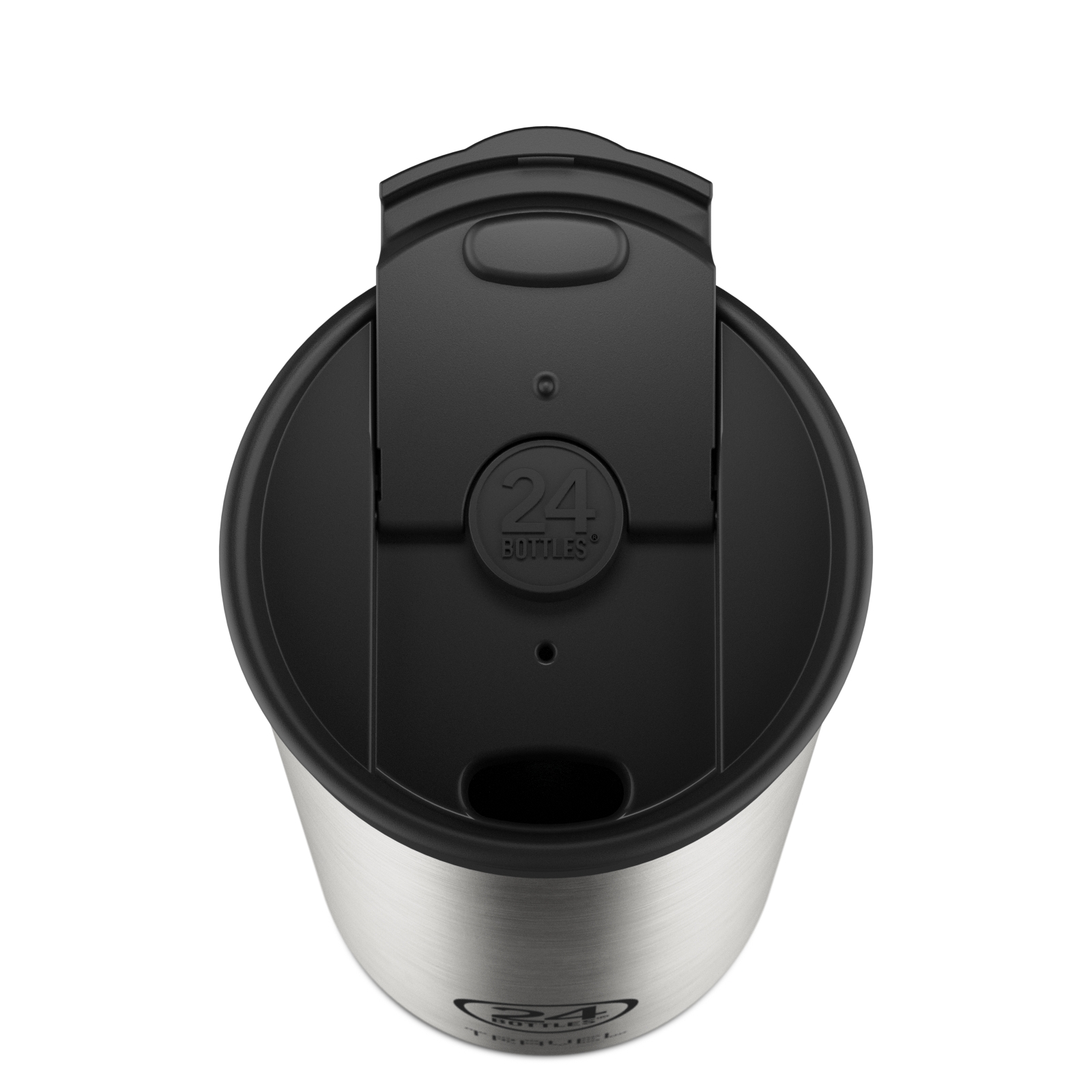 Travel Tumbler Brushed Steel - 600 ml