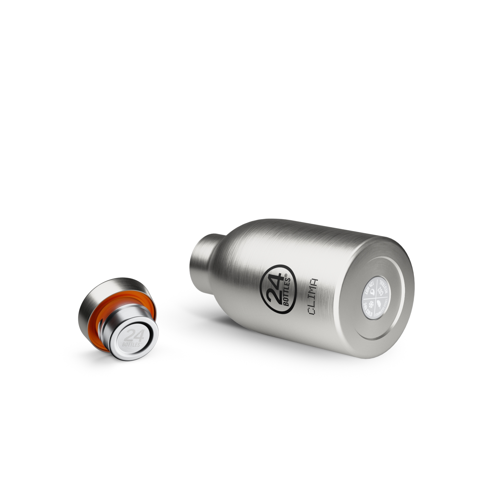 Clima Bottle Brushed Steel - 330 ml