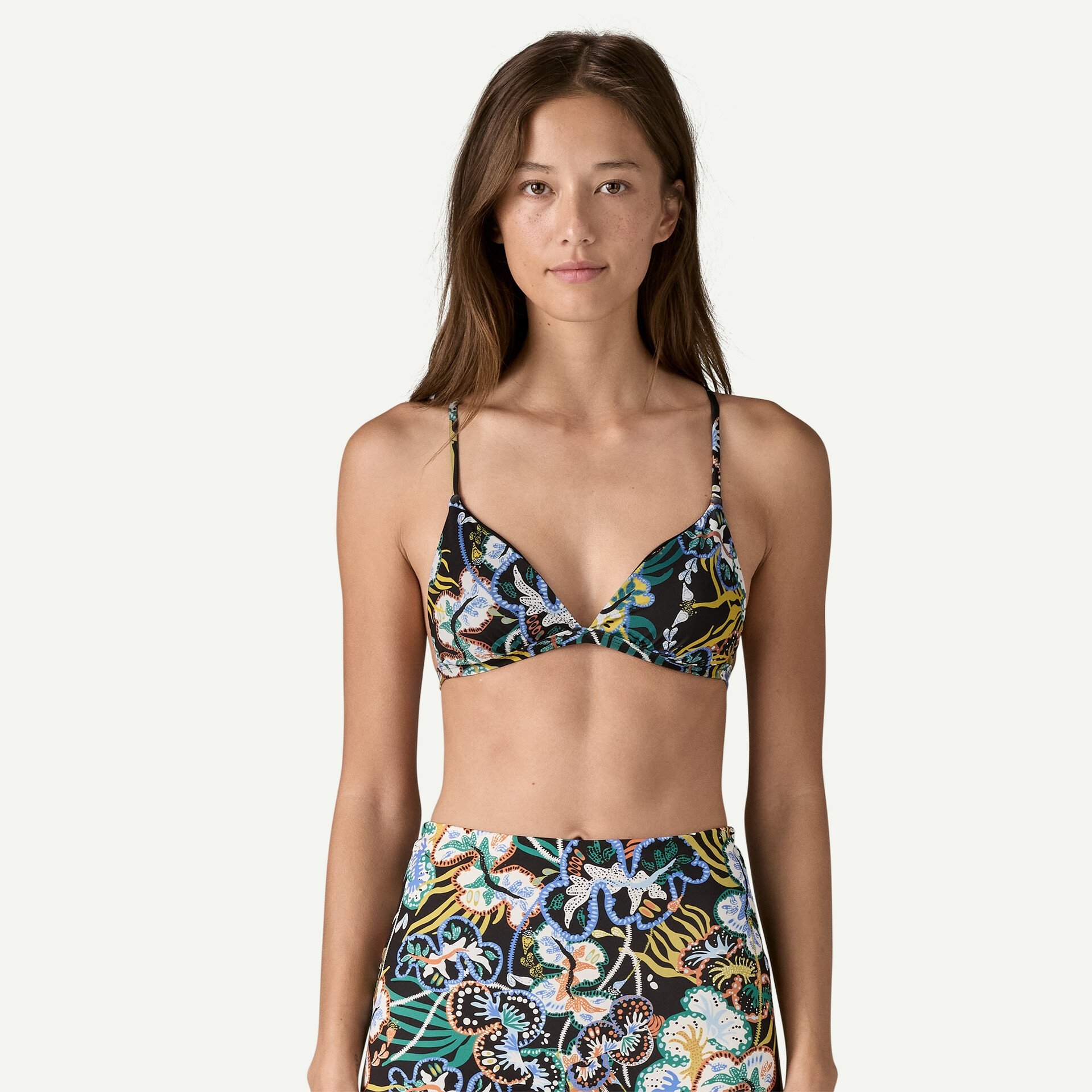 Women's Cross Shore Triangle Bikini Top