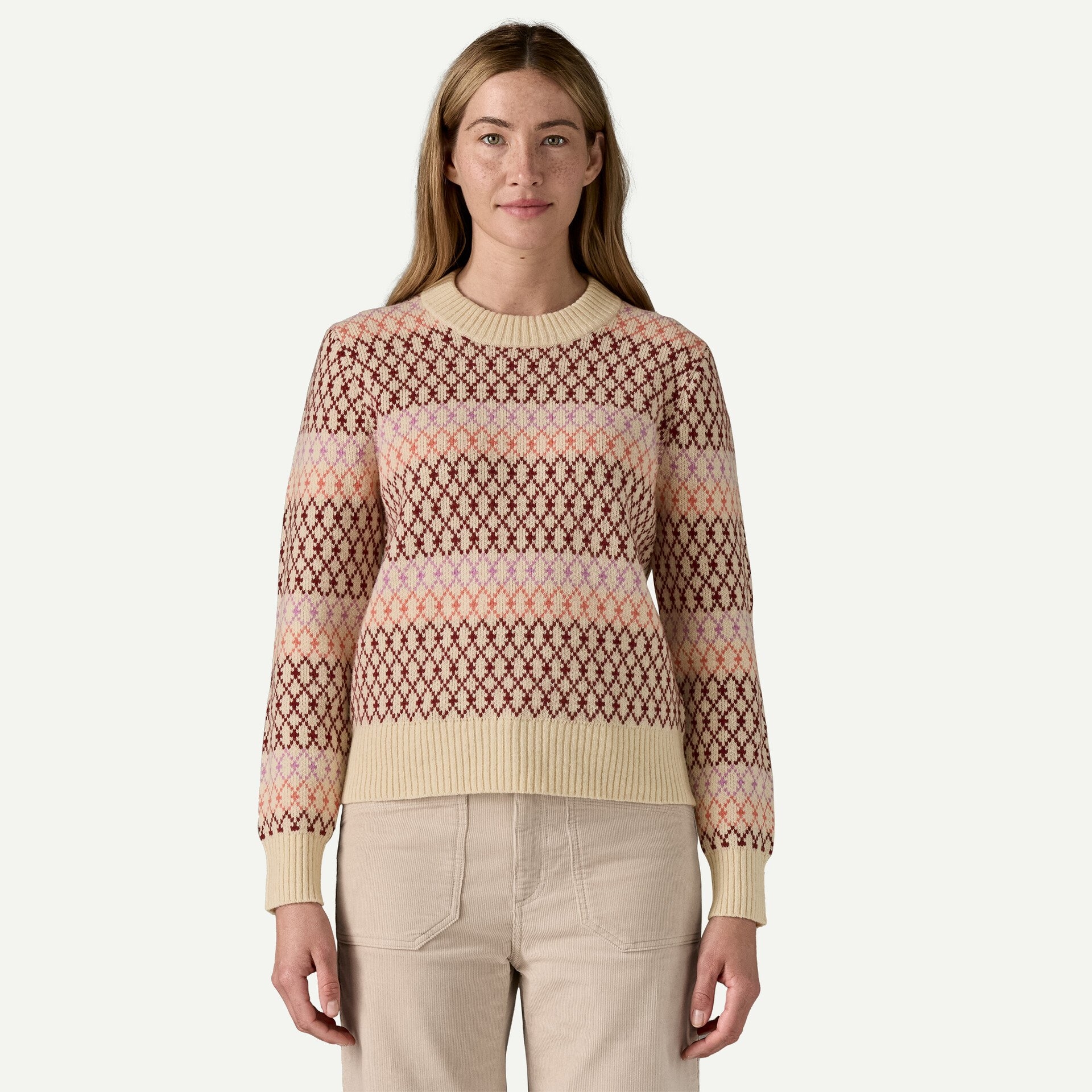 Women's Recycled Wool-Blend Crewneck Sweater