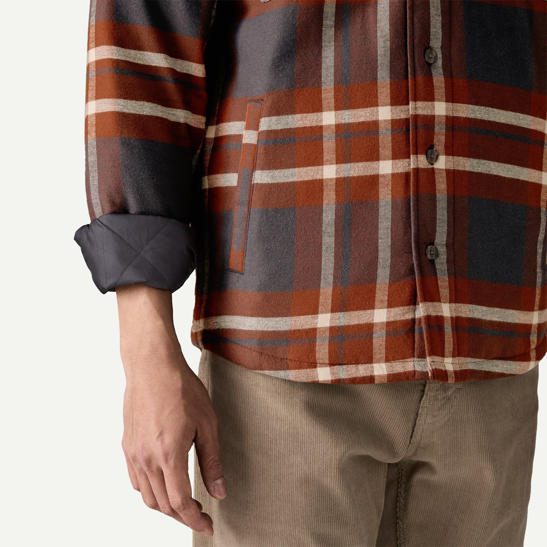Men's Lightweight Insulated Fjord Flannel Shirt