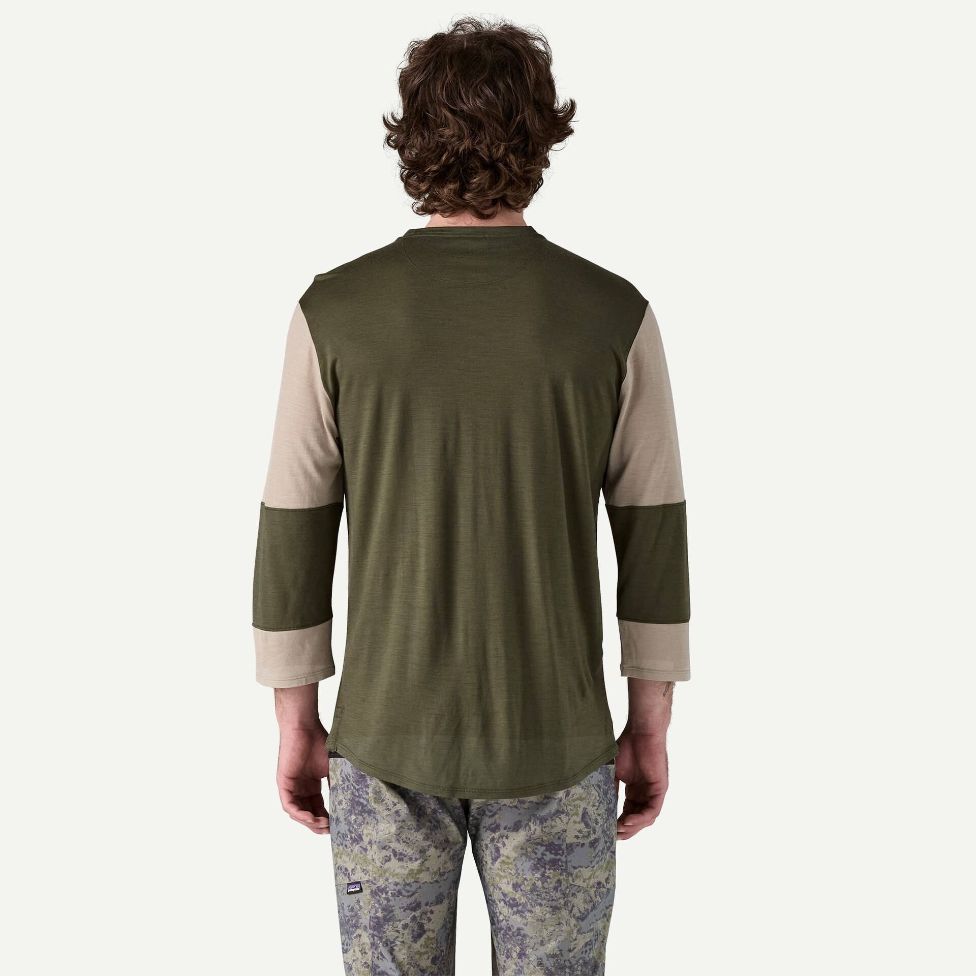 Men's Merino Blend 3/4-Sleeved Bike Jersey