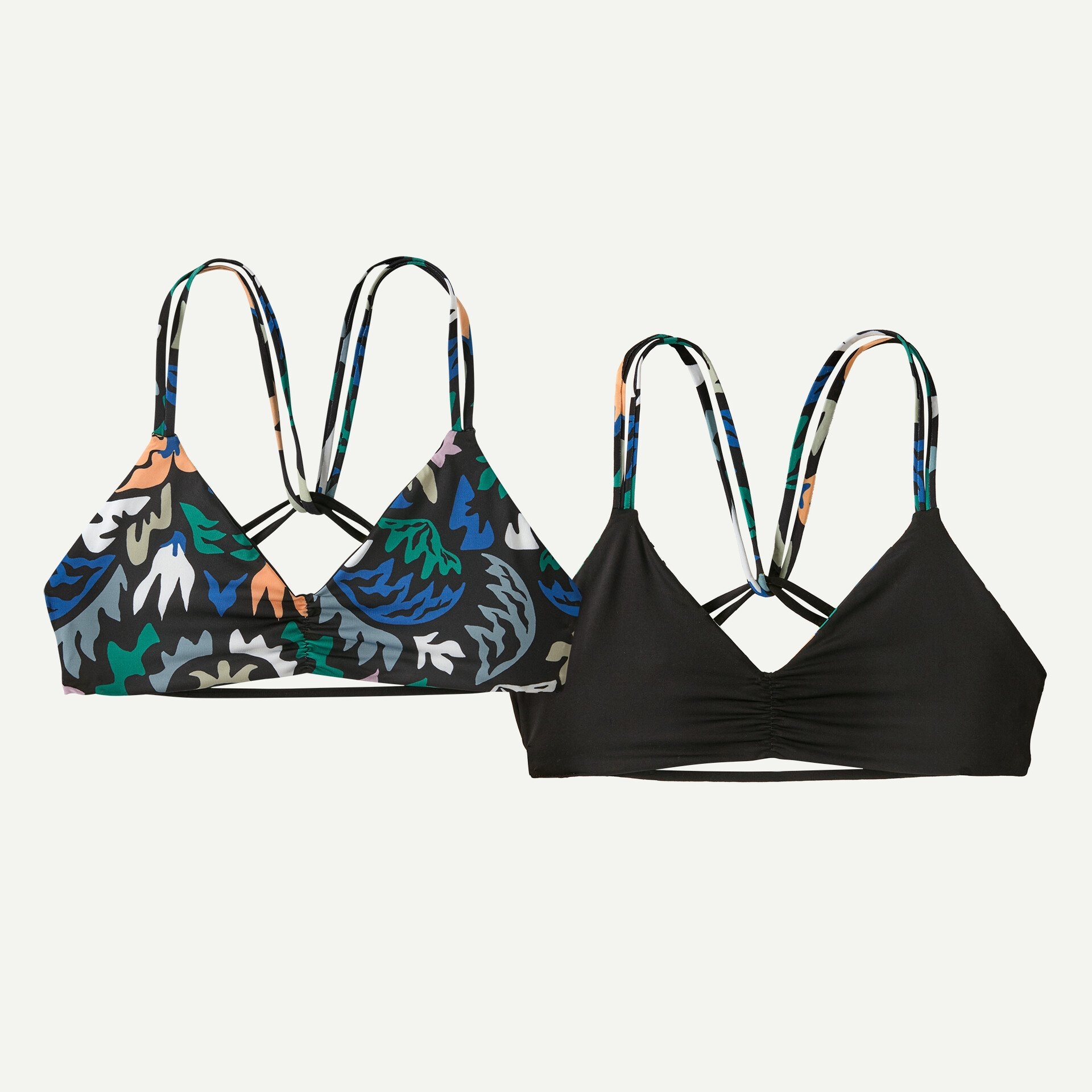 Women's Reversible Seaglass Bay Bikini Top