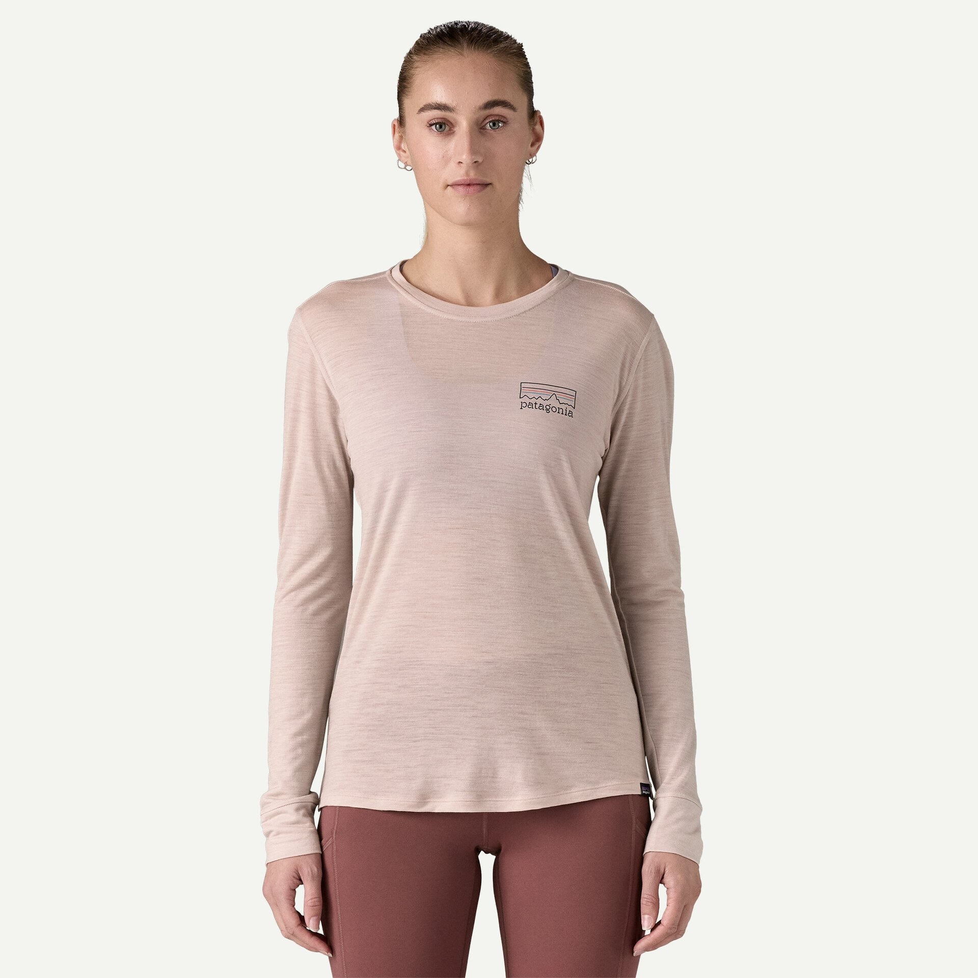 Women's Long-Sleeved Capilene® Cool Merino Blend Graphic Shirt