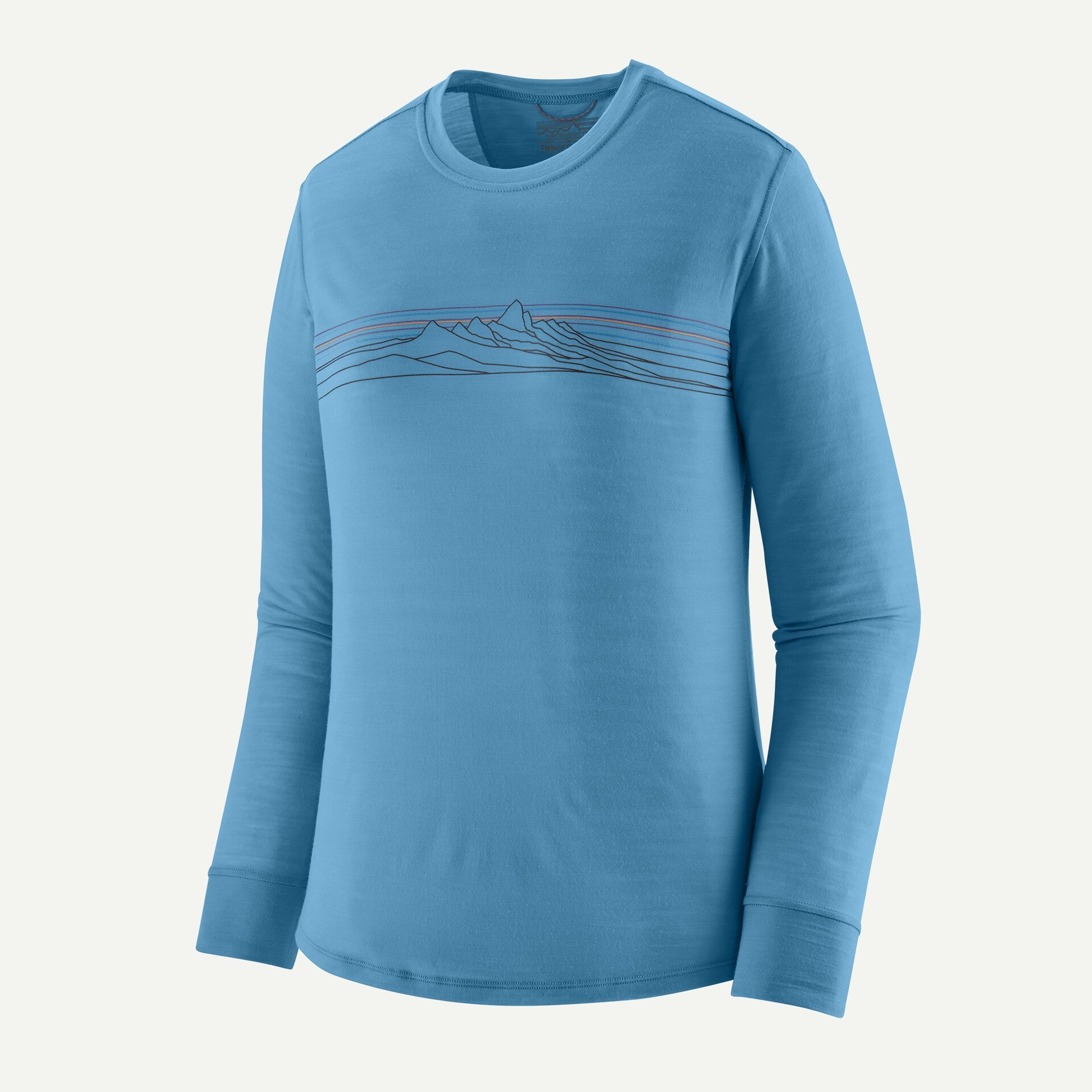 Women's Long-Sleeved Capilene® Cool Merino Blend Graphic Shirt