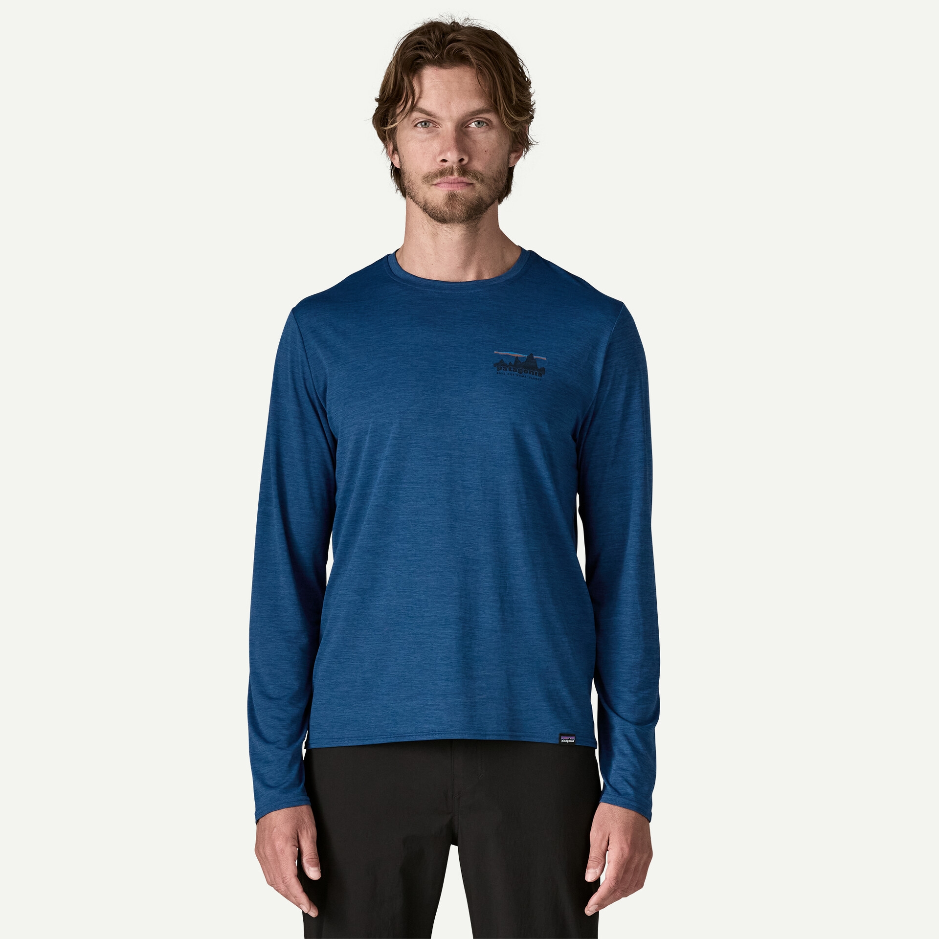 Men's Long-Sleeved Capilene® Cool Daily Graphic Shirt