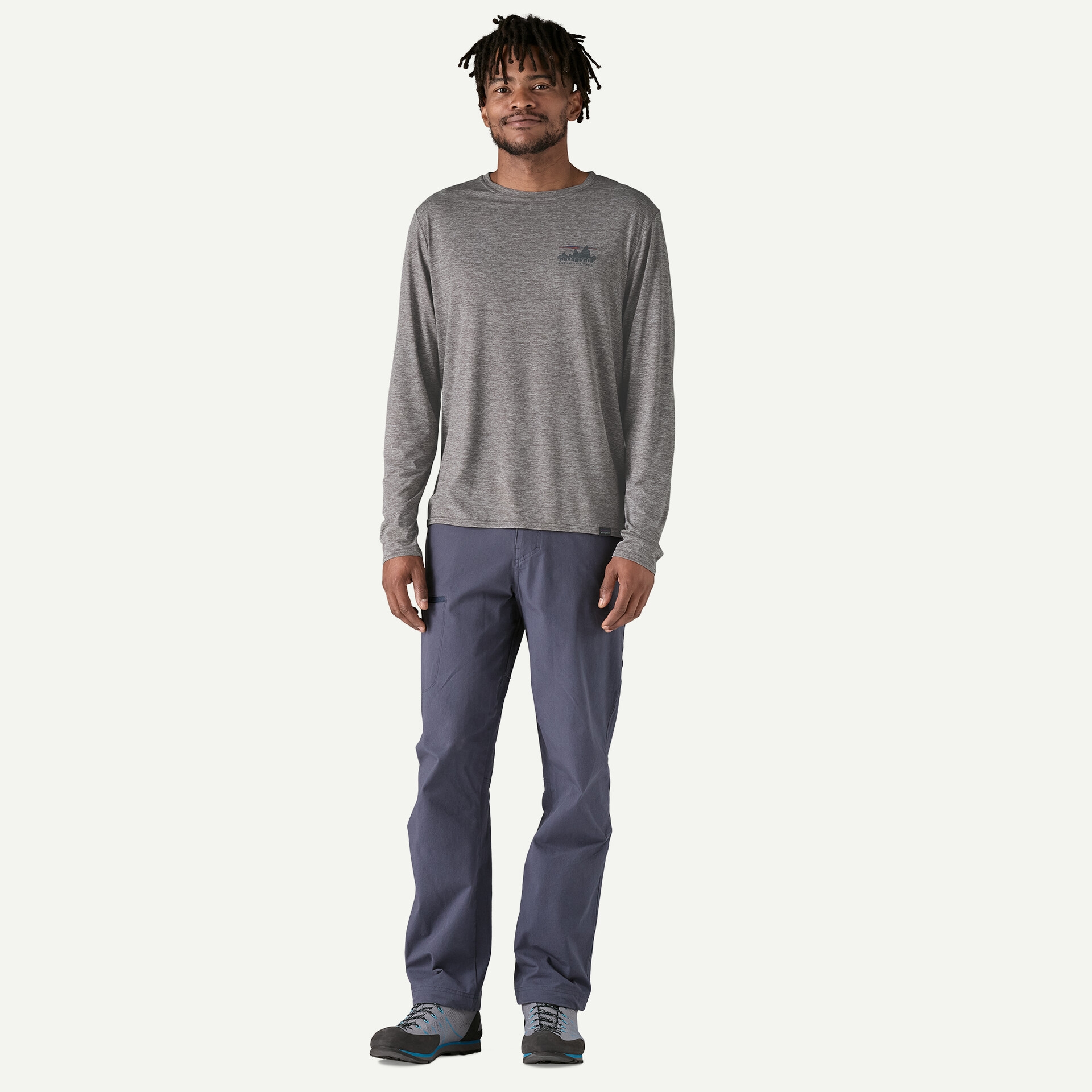 Men's Long-Sleeved Capilene® Cool Daily Graphic Shirt