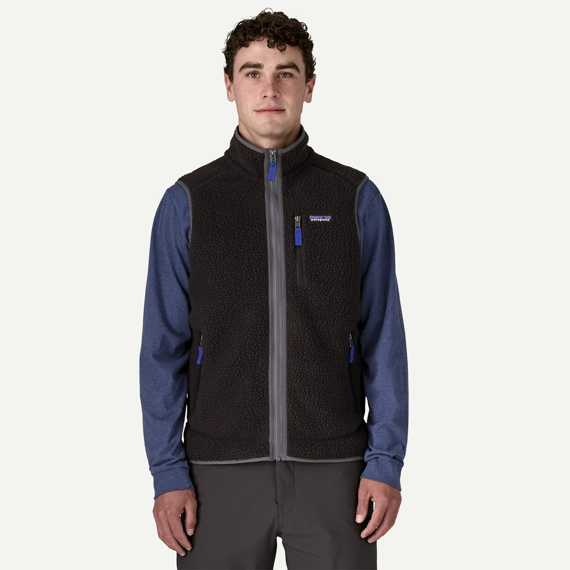 Men's Retro Pile Fleece Vest