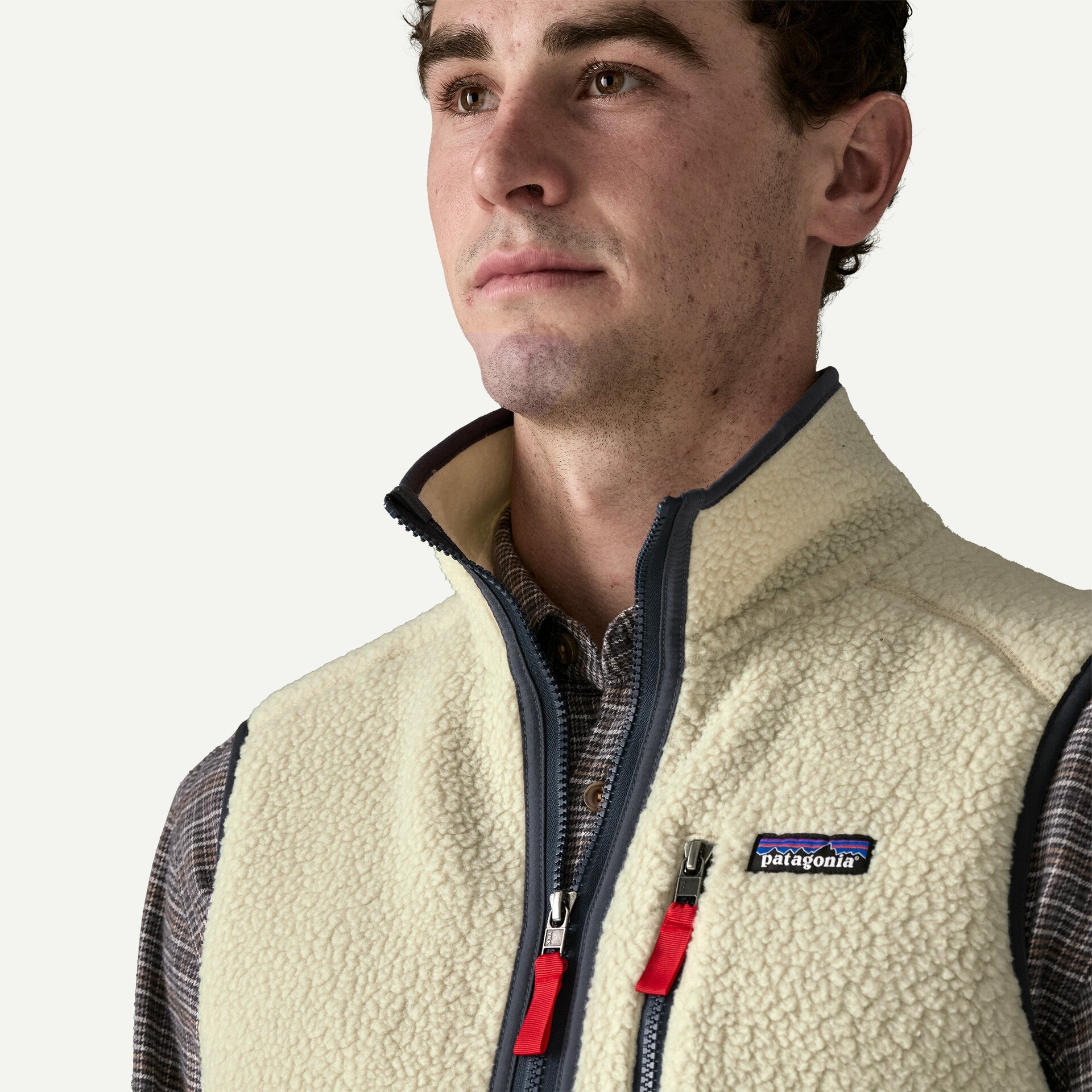 Men's Retro Pile Fleece Vest
