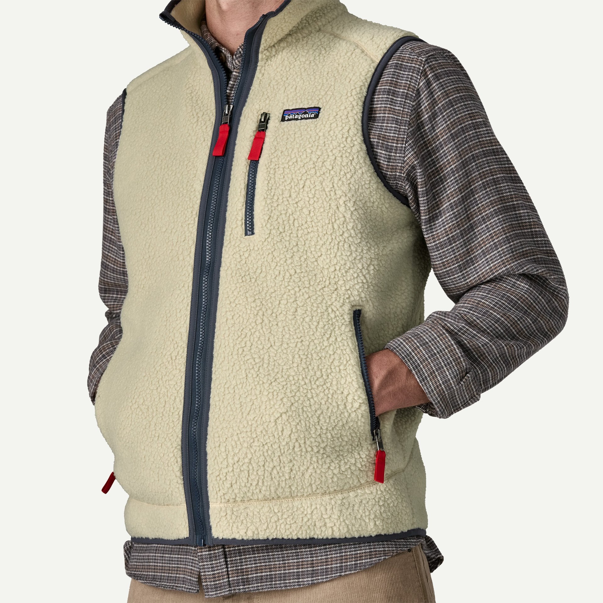 Men's Retro Pile Fleece Vest