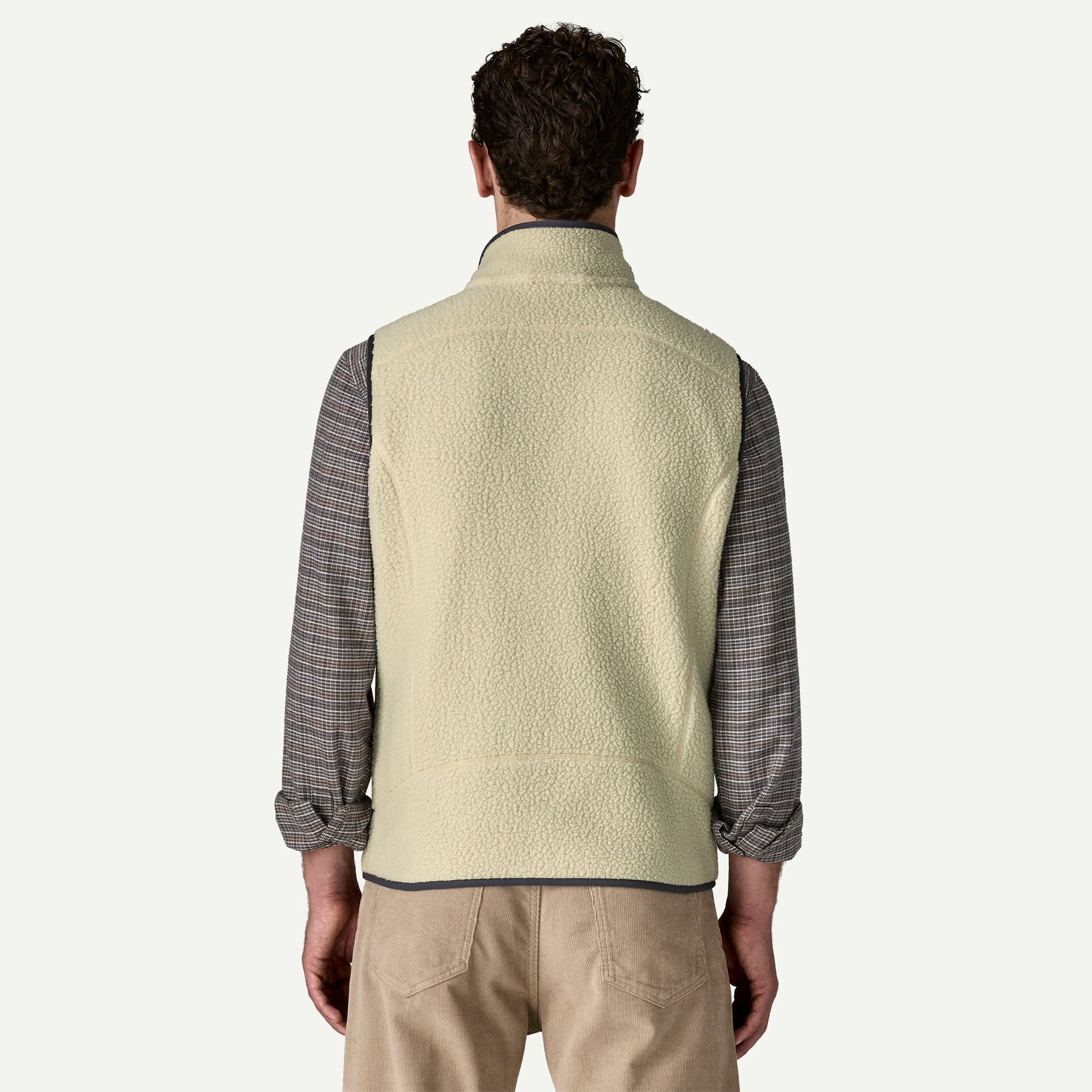 Men's Retro Pile Fleece Vest