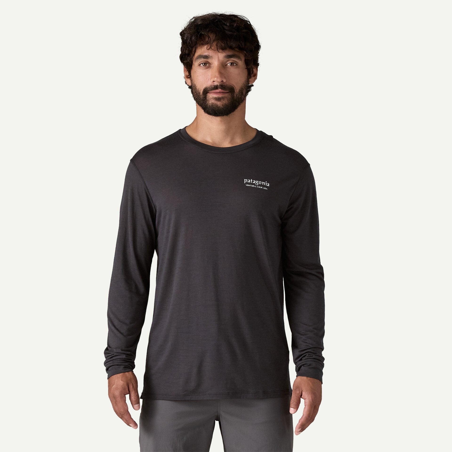 Men's Long-Sleeved Capilene® Cool Merino Blend Graphic Shirt