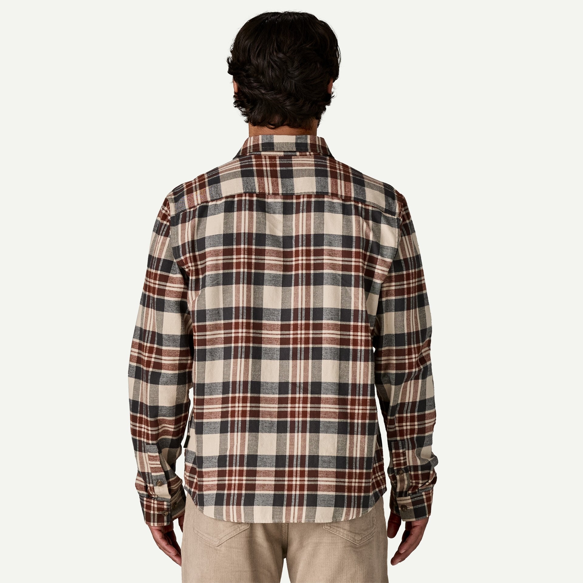 Men's Long-Sleeved Lightweight Fjord Flannel Shirt