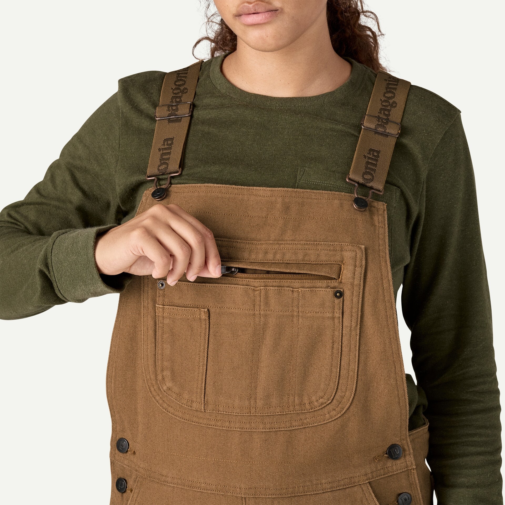 Women's Iron Forge® Fleece-Lined Bib Overalls