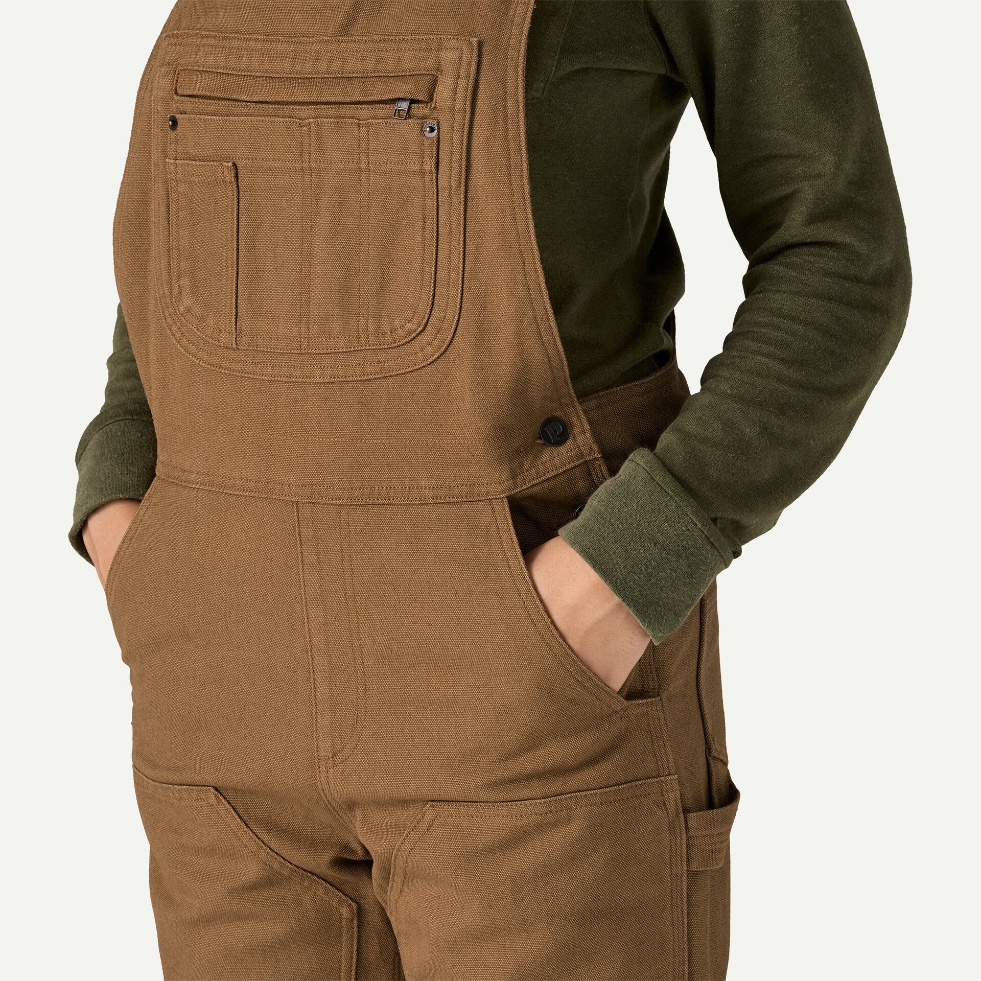 Women's Iron Forge® Fleece-Lined Bib Overalls