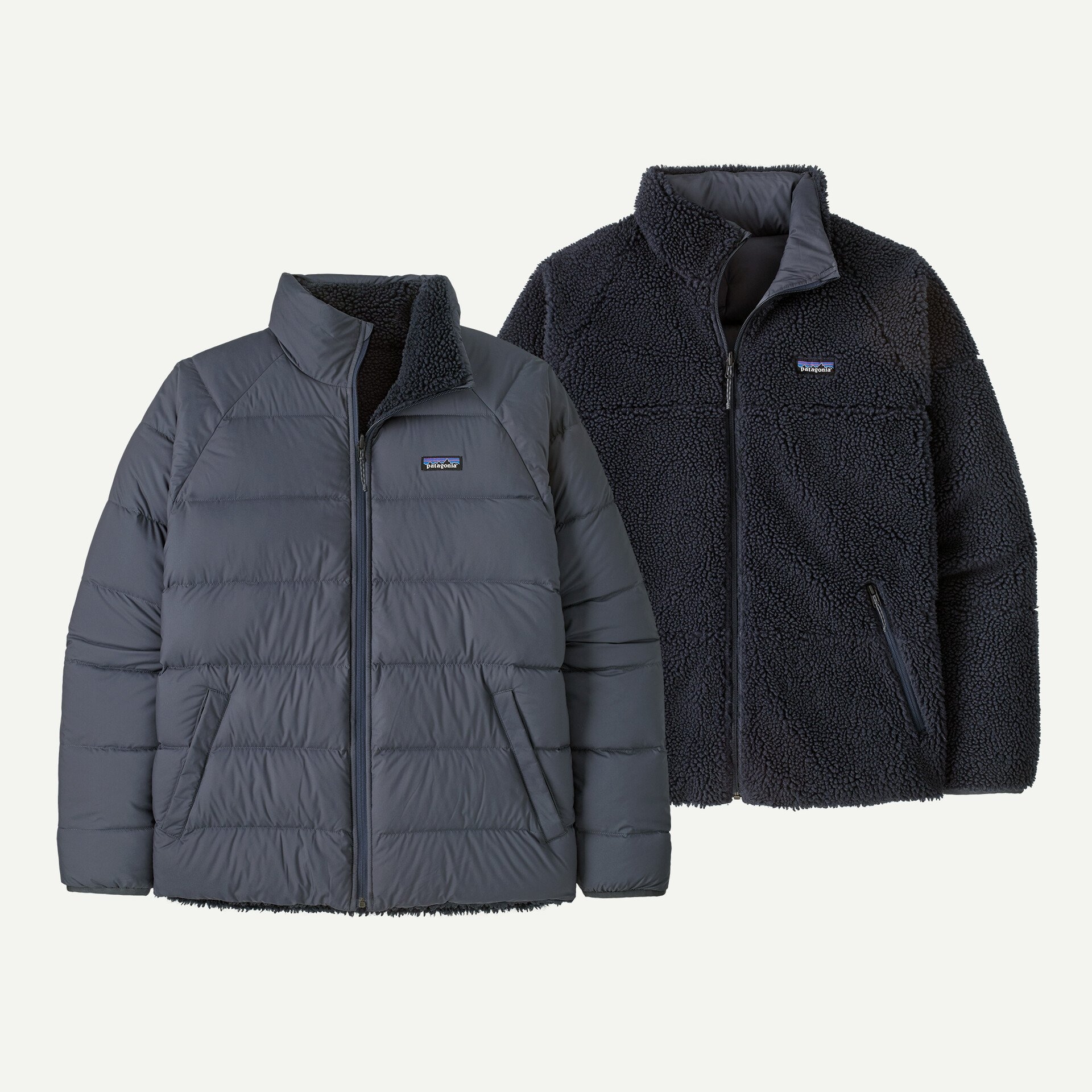 Men's Reversible Silent Down Jacket