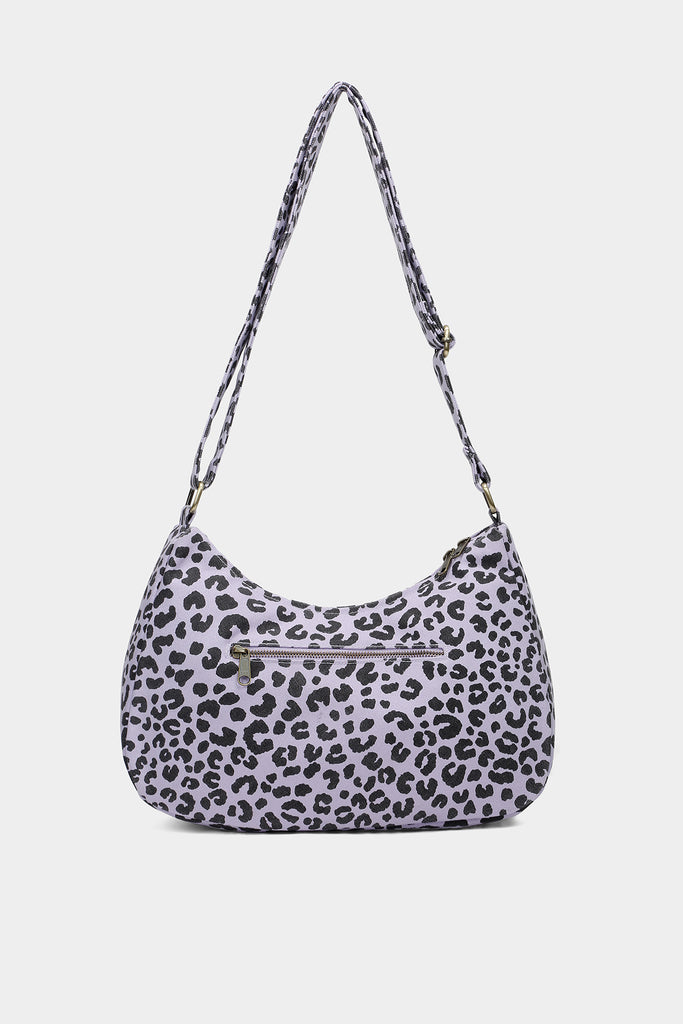 Sac Rosa Léopard lilas