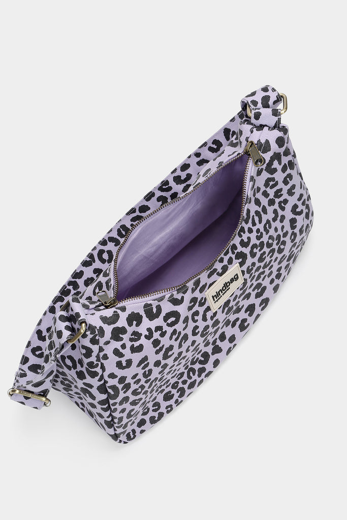 Sac Rosa Léopard lilas