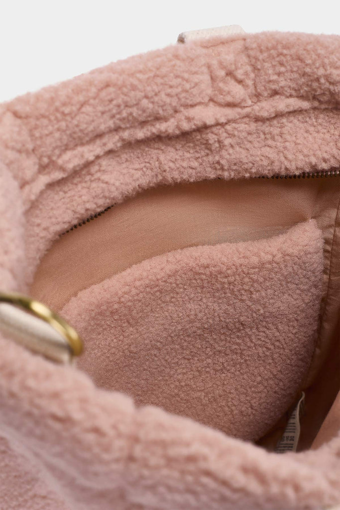 Cabas vertical Paul Teddy Rose poudré