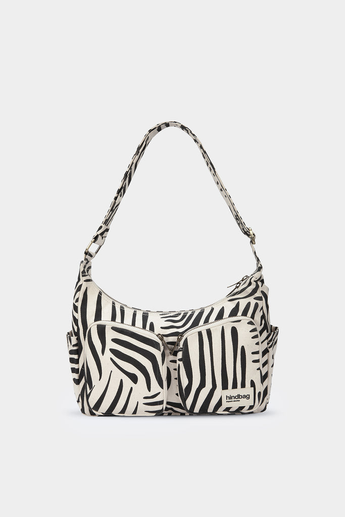 Sac multipocket Emile Zèbre écru