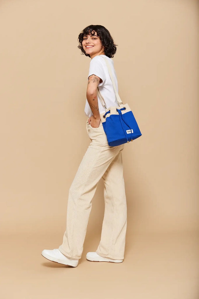 Sac seau Julie Bleu électrique