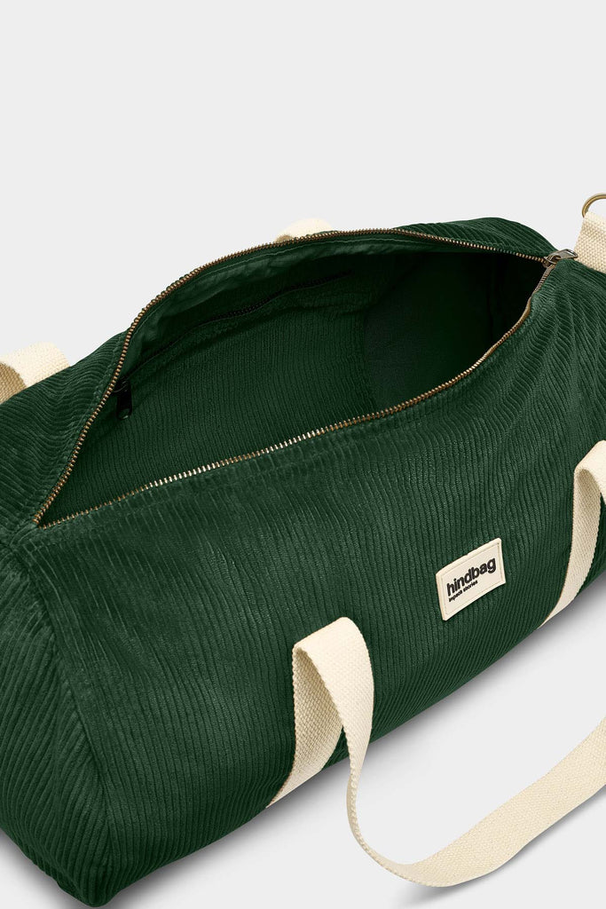 Sac polochon Simon Velours Sapin