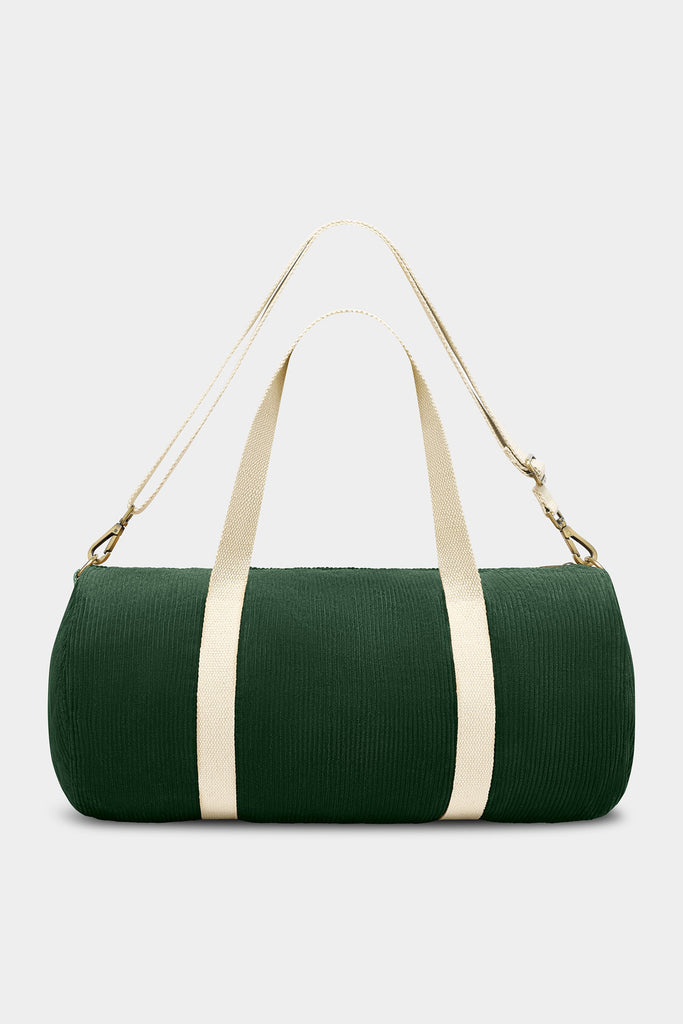 Sac polochon Simon Velours Sapin