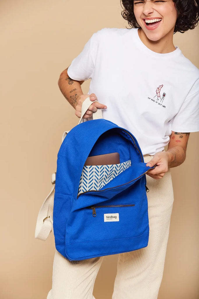 Sac à dos Lucien Bleu électrique