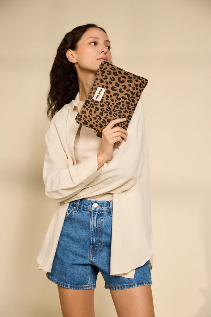 Pochette Ema Léopard cannelle