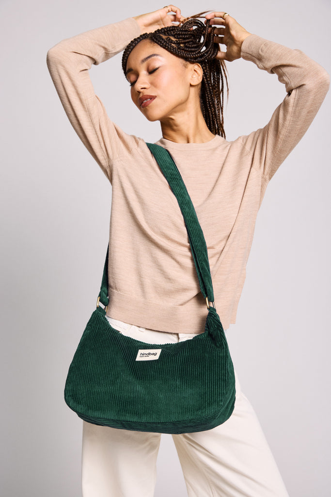 Sac Rosa Velours Sapin