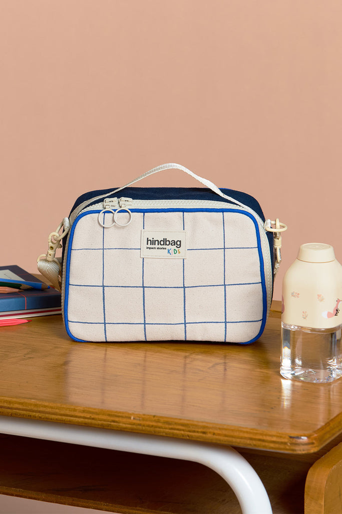 Lunchbag enfant Elsa Tricolore Carreaux