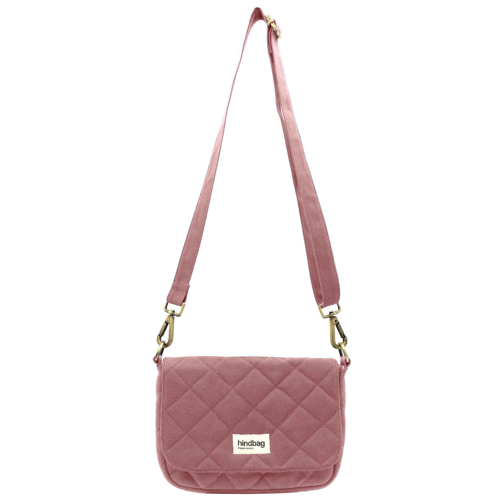 Sac à main matelassé Margault Blush