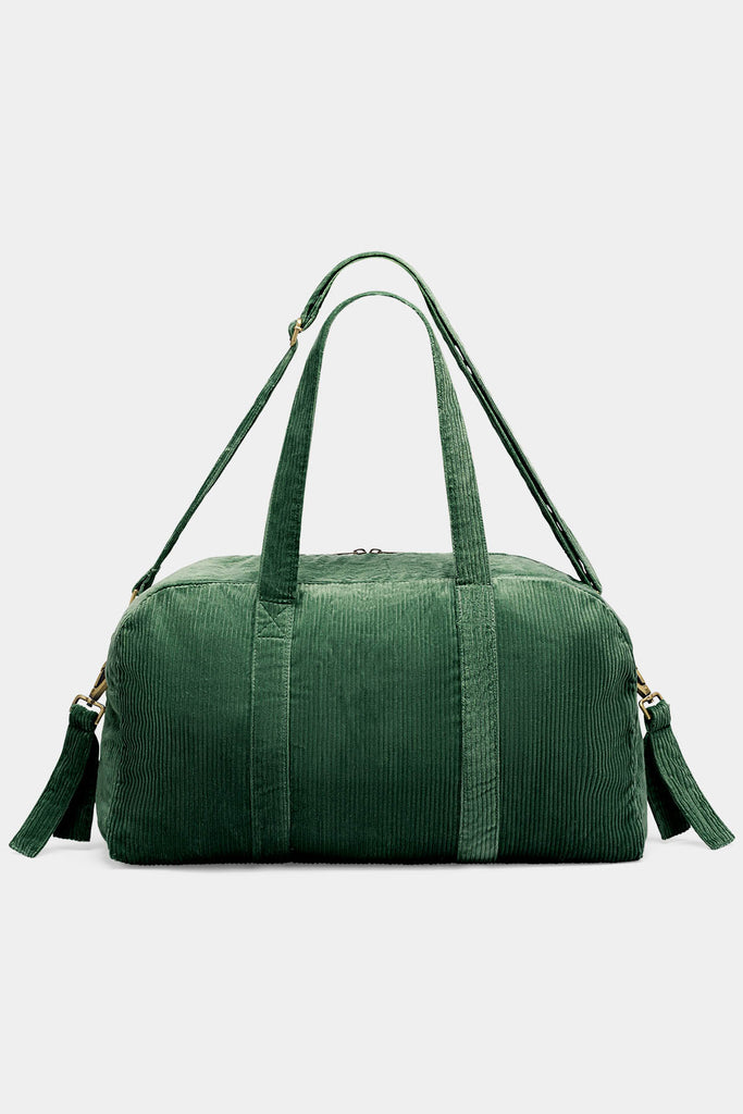 Sac à langer Basile Velours Sapin