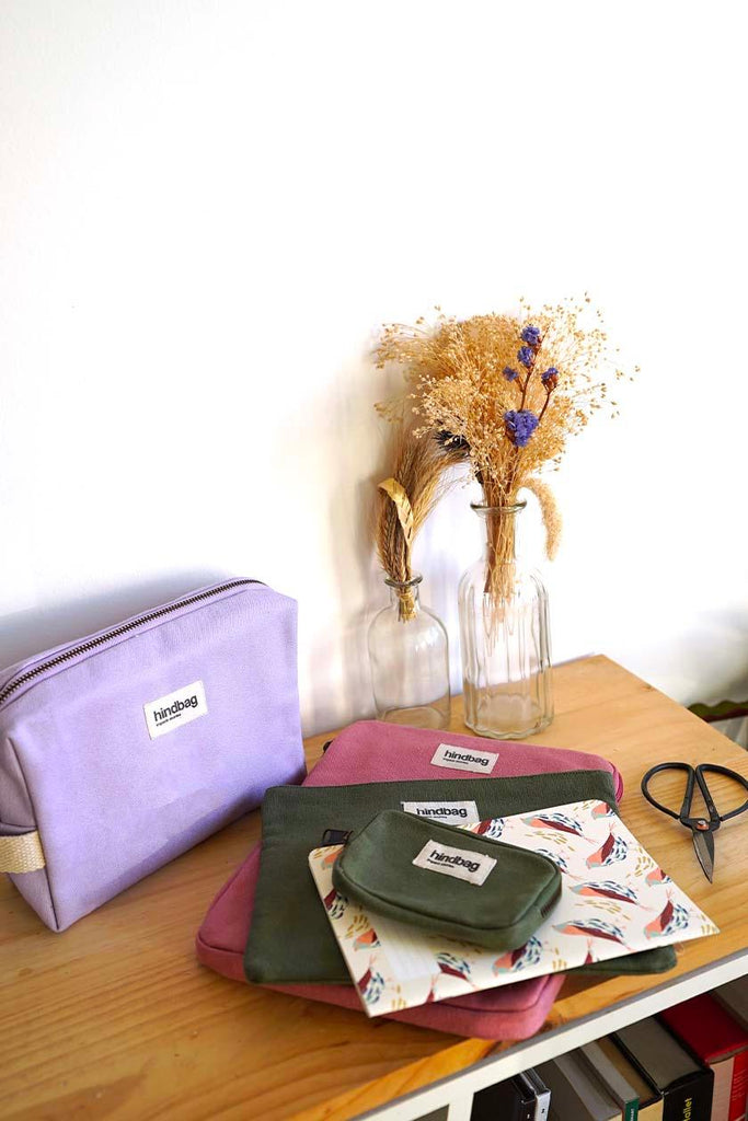 Trousse de toilette Léon Lilas