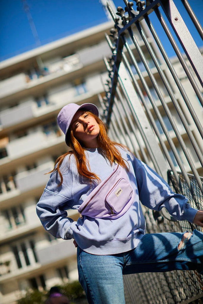 Sac banane XL Sofia Lilas