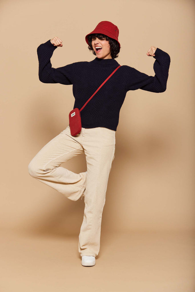 Pochette téléphone Bill Terracotta