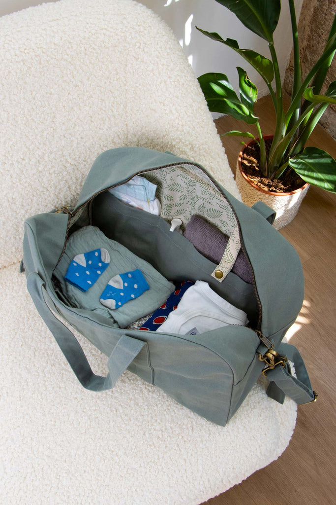 Sac à langer Basile Sauge