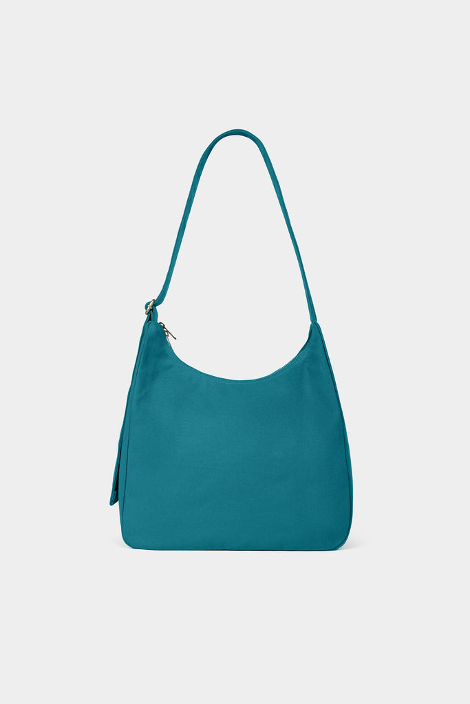 Sac hobo Claire Bleu paon