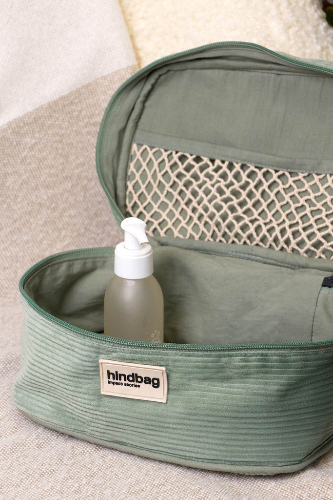 Vanity Gaspard Velours Vert d'eau