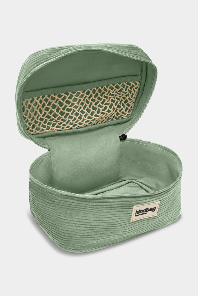 Vanity Gaspard Velours Vert d'eau