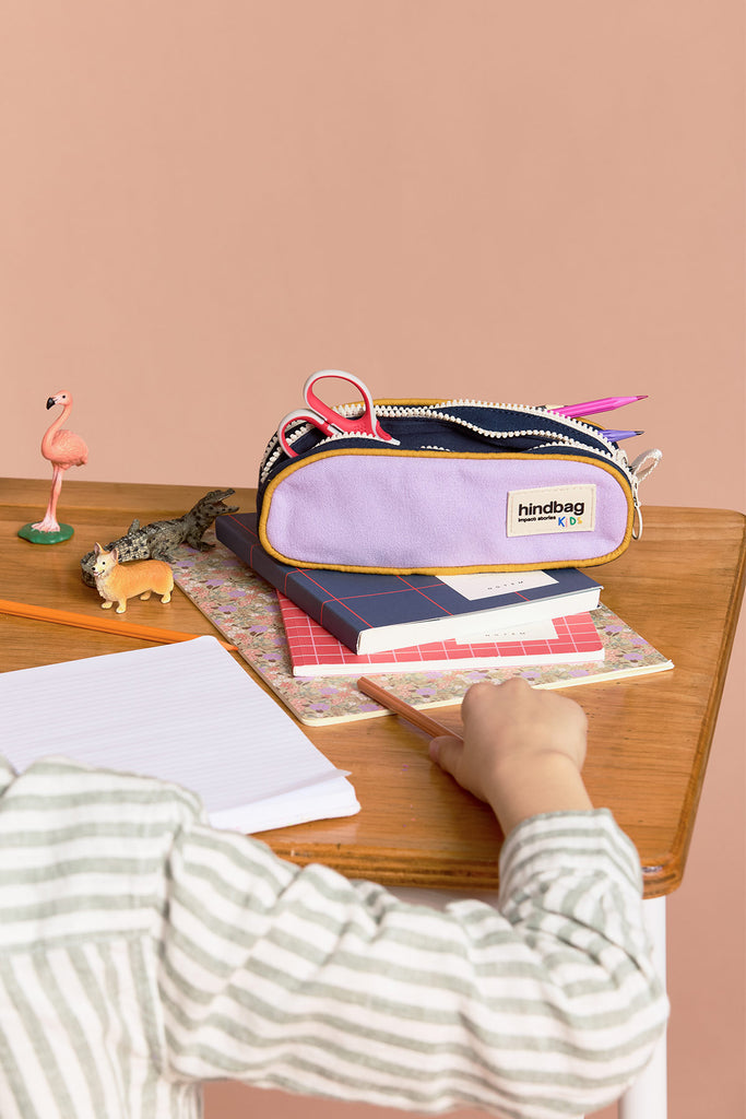 Trousse Malo Tricolore Lilas