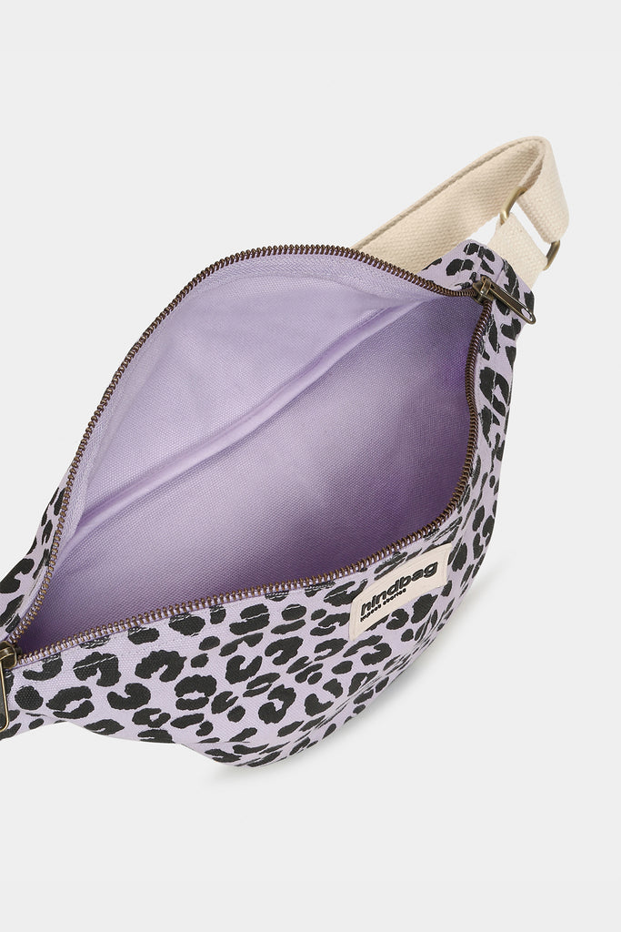 Sac banane Olivia Léopard lilas