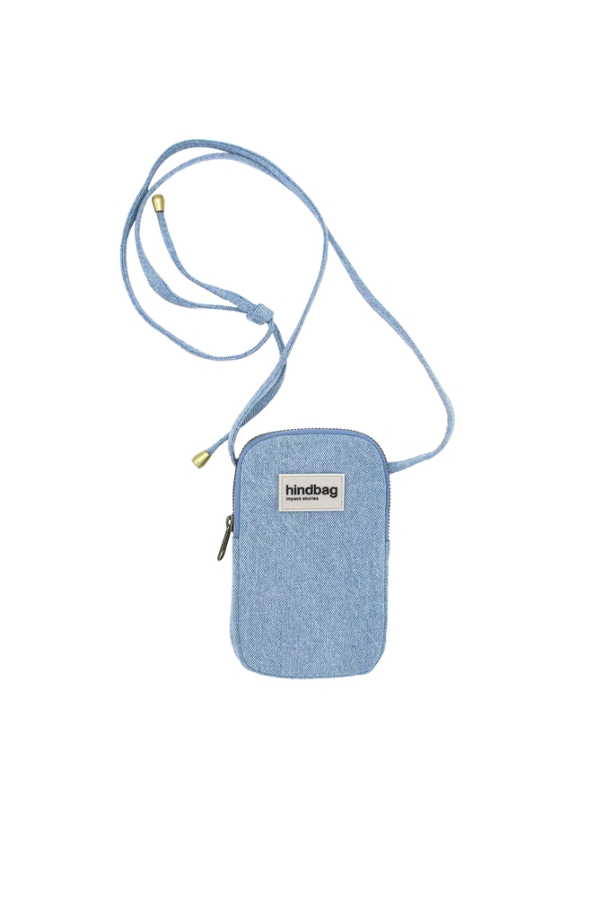 Pochette téléphone Bill Denim Bleu