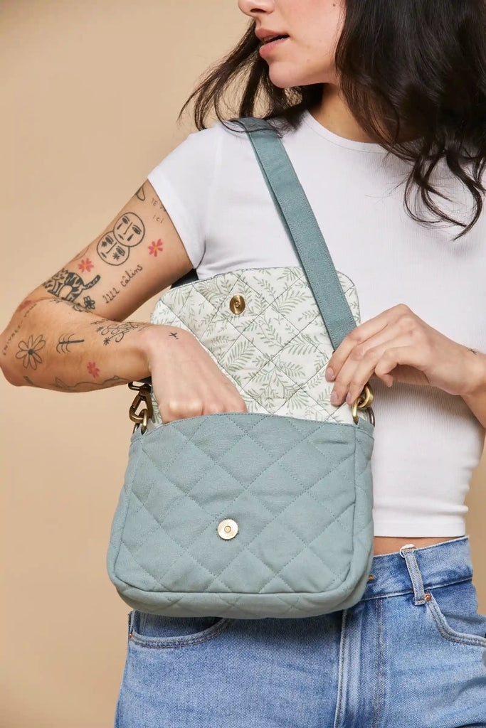 Sac à main matelassé Margault Sauge