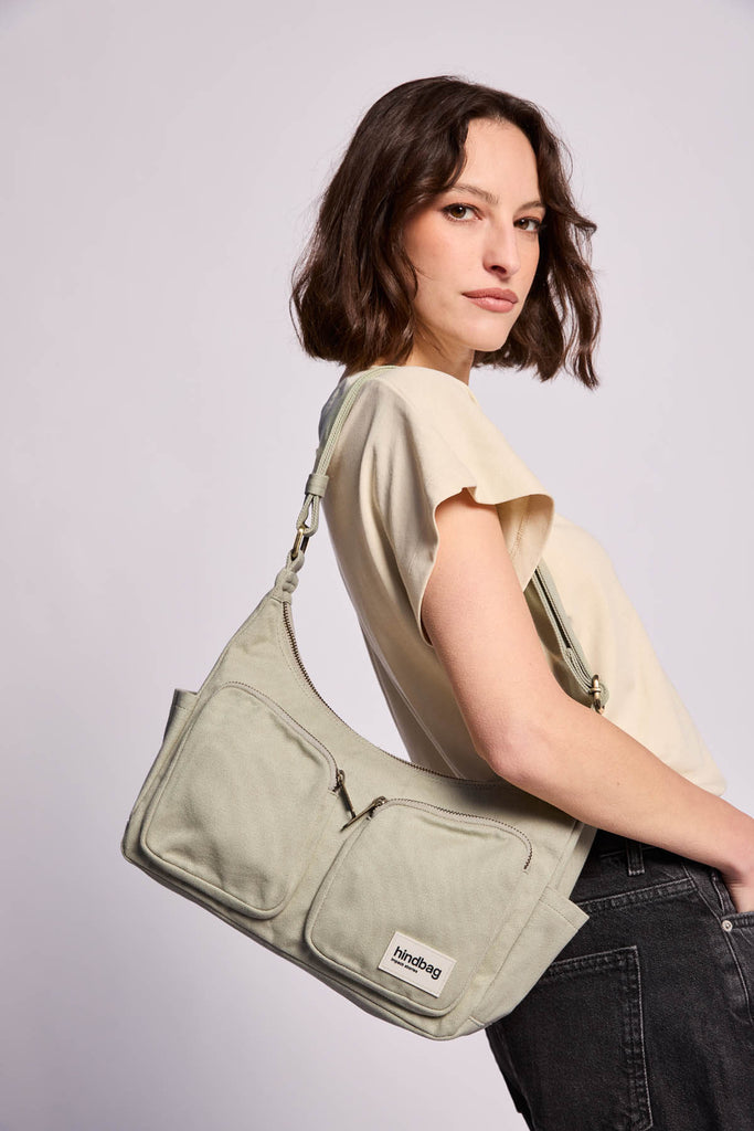 Sac multipocket Emile Vert argile