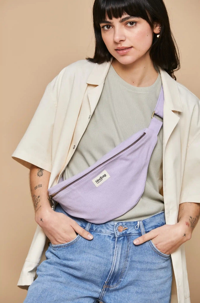 Sac banane L Sasha Lilas