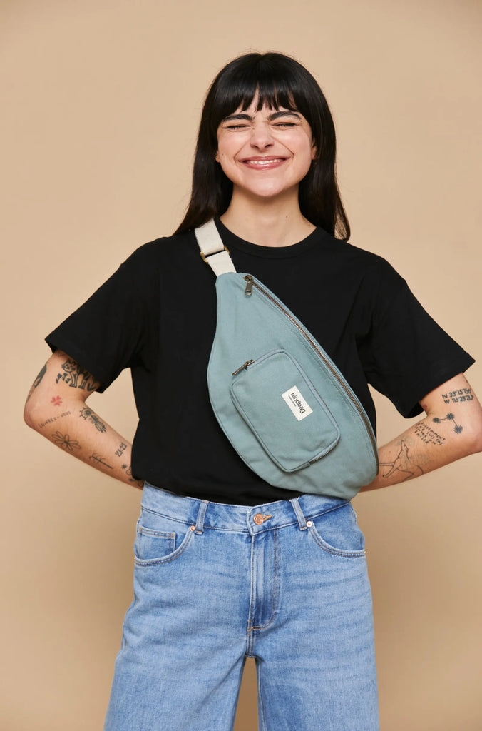 Sac banane XL Sofia Sauge